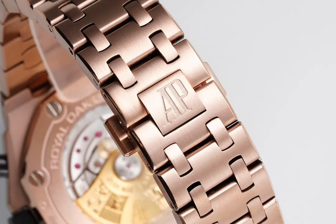 APS Factory Audemars Piguet Royal Oak Offshore Rose Gold Black Dial Chronograph – Super Clone Watch - 图片 9
