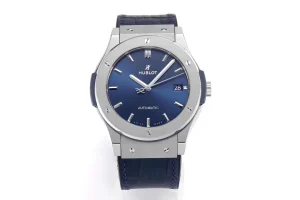 APS Factory Hublot Classic Fusion WWF Replica Watch – Titanium Case, Blue Dial, Automatic Movement, Super Clone Quality