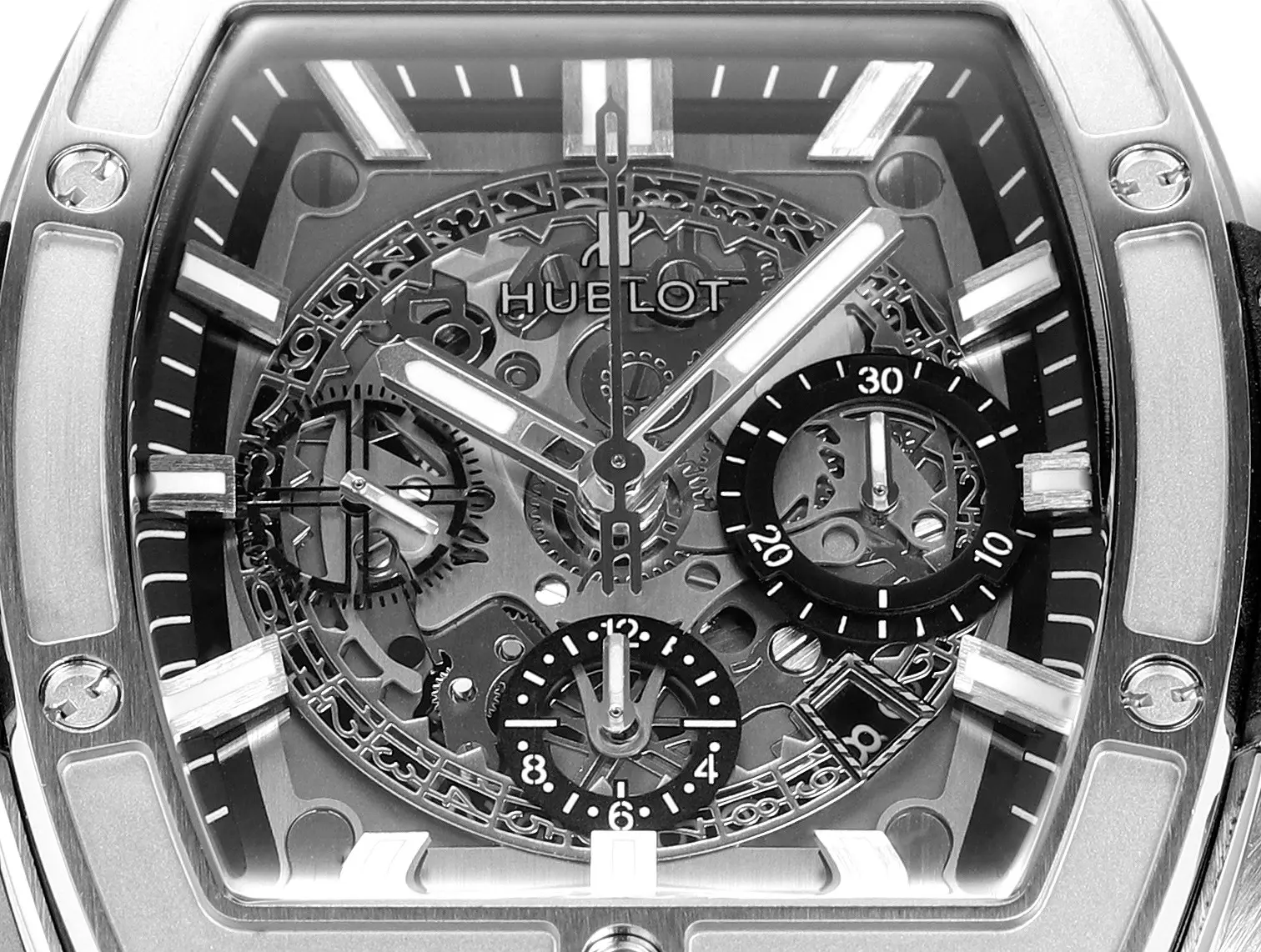 APS Factory Hublot Spirit of Big Bang King Gold Chronograph Watch – Black Rubber Strap, Limited Edition Super Clone - 图片 5