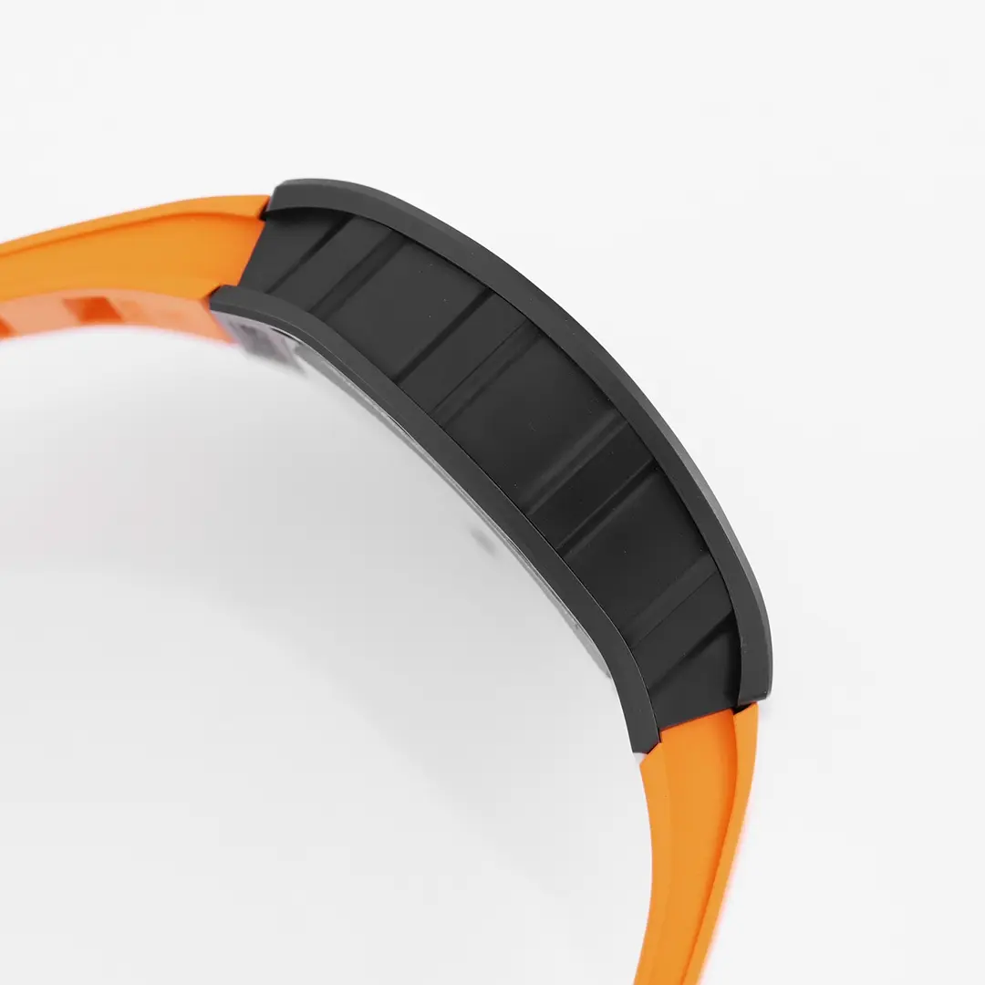 APS Factory Richard Mille Black Ceramic Orange Strap Super Clone Watch – Premium Replica Richard Mille - 图片 2