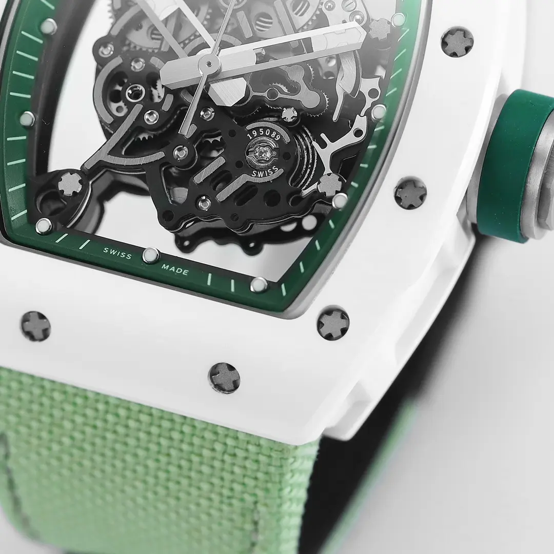 APS Factory Richard Mille Green Strap Super Clone Watch – Premium Replica Richard Mille - 图片 5