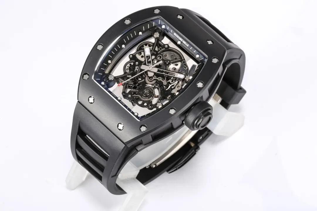 APS Factory Richard Mille RM055 Black Rubber Super Clone Watch – Premium Replica Richard Mille - 图片 3