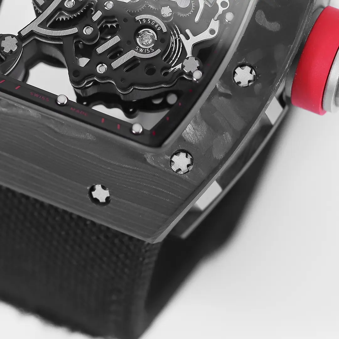 APS Factory Richard Mille RM055 Carbon Black Super Clone Luxury Watch - 图片 4
