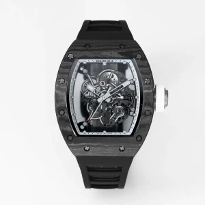 APS Factory Richard Mille RM055 Carbon Fiber Black Rubber Super Clone Luxury Watch