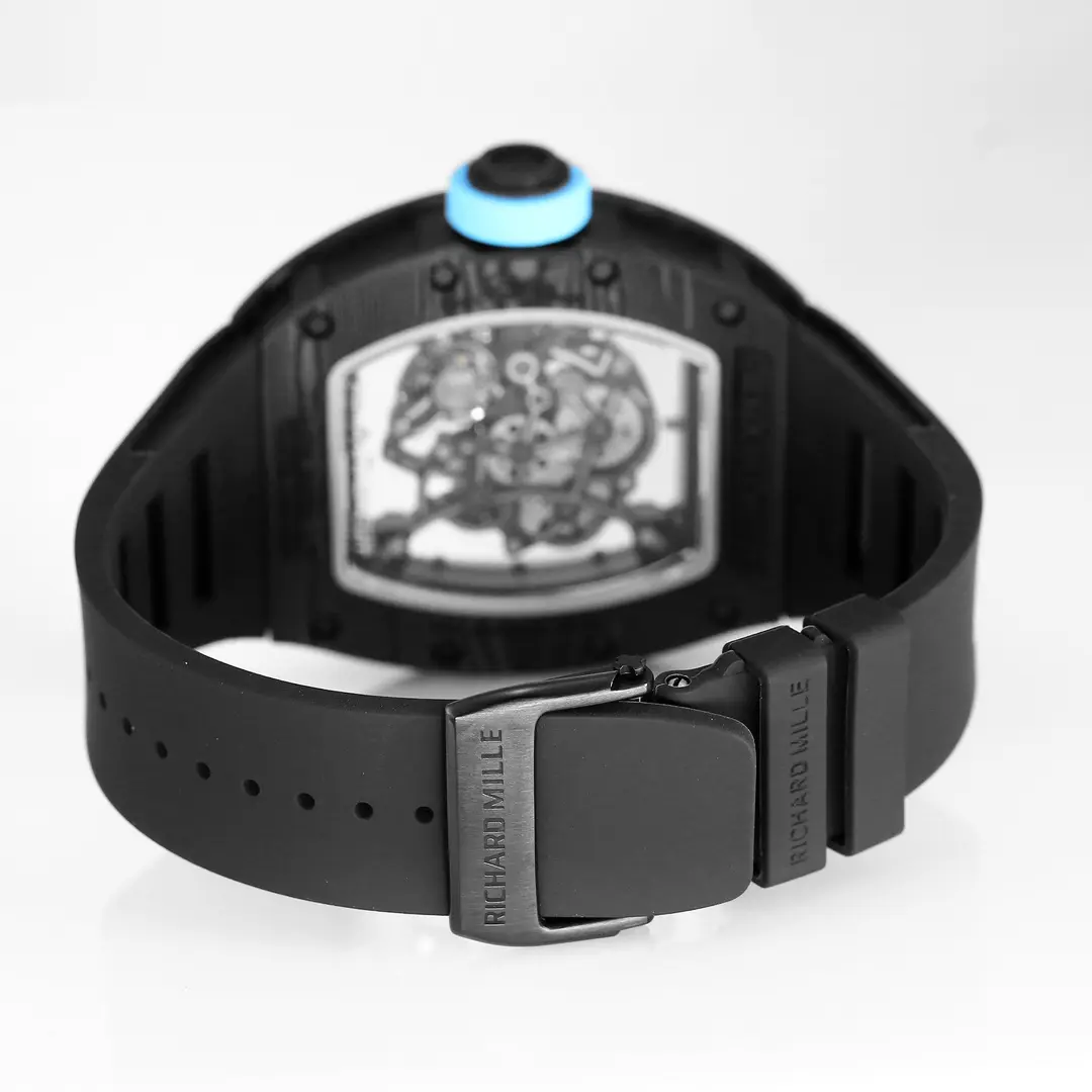 APS Factory Richard Mille RM055 Carbon Fiber Black Super Clone Luxury Watch - 图片 6