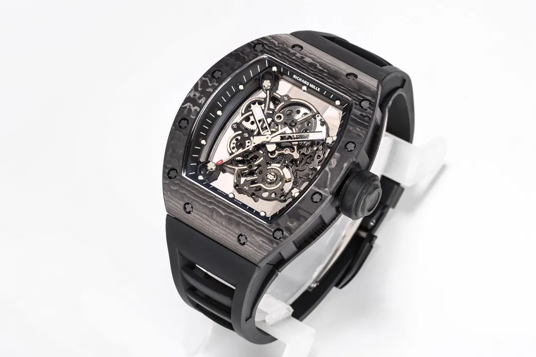APS Factory Richard Mille RM055 NTPT Carbon Black Super Clone Luxury Watch - 图片 3