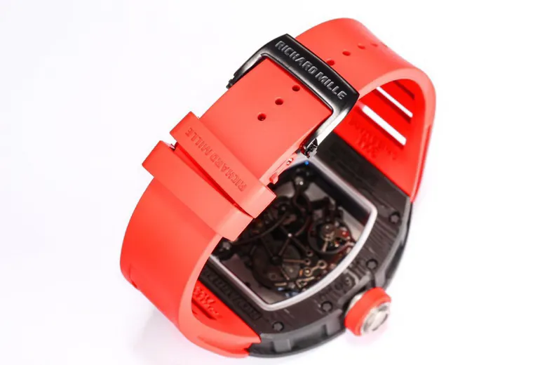 APS Factory Richard Mille RM055 NTPT Carbon Red Strap – Premium Super Clone Watch - 图片 5