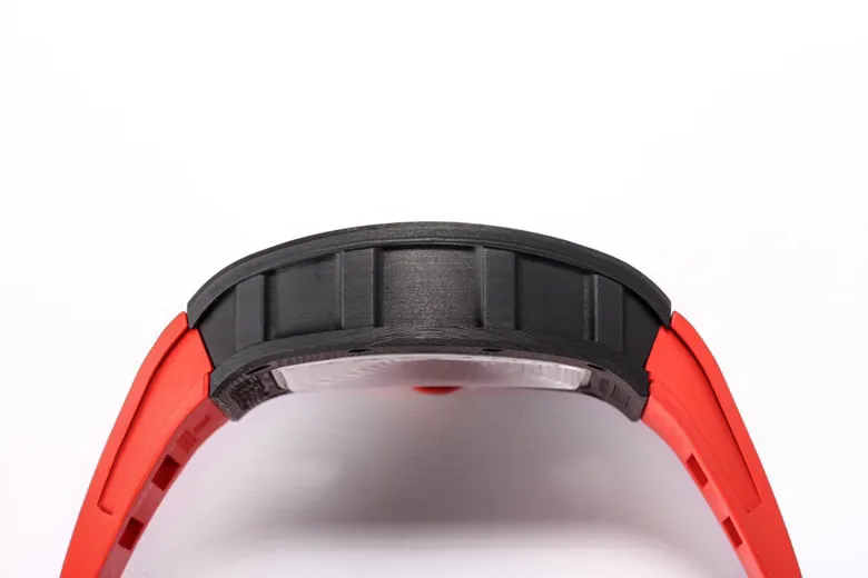 APS Factory Richard Mille RM055 NTPT Carbon Red Strap – Premium Super Clone Watch - 图片 9