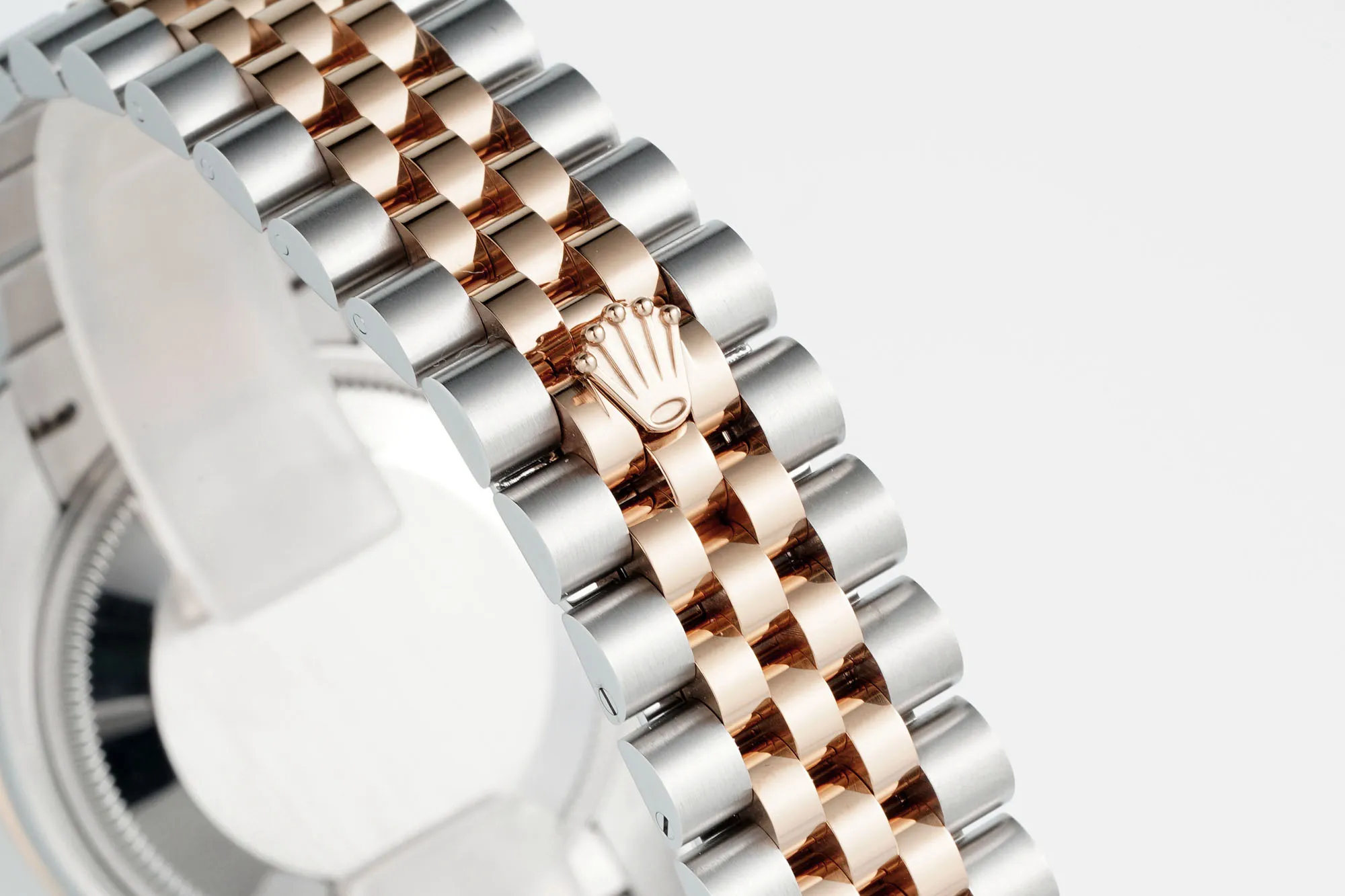 AR Factory Rolex Datejust 31mm Aubergine Dial Diamond Bezel Two-Tone Jubilee Bracelet Ladies Watch - 图片 7