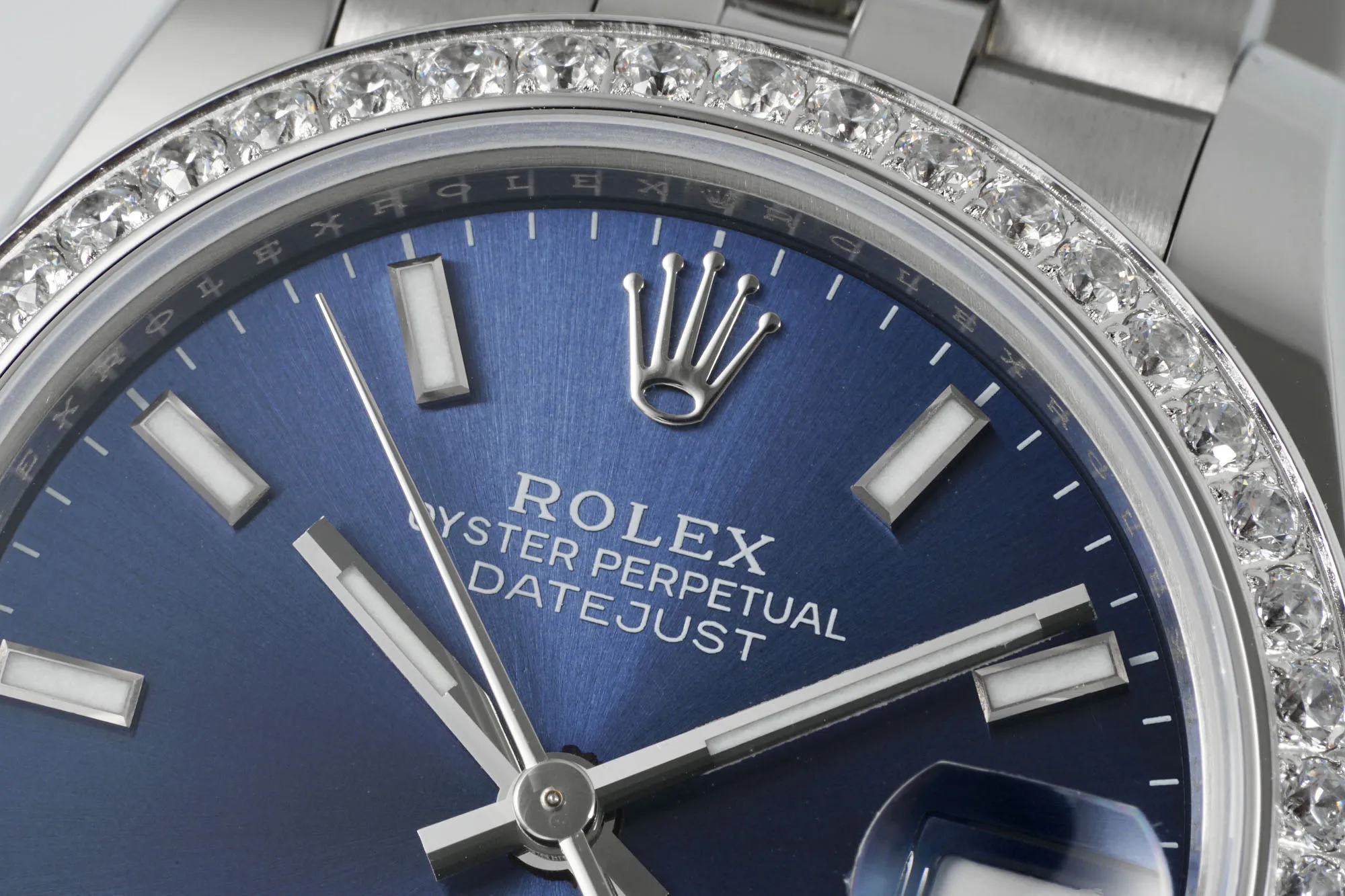 AR Factory Rolex Datejust 31mm Blue Dial Diamond-Set Bezel Stainless Steel Jubilee Bracelet Women’s Luxury Watch - 图片 4