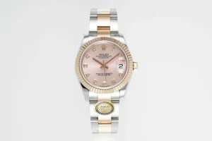AR Factory Rolex Datejust 31mm Everose Rolesor Pink Diamond Dial Jubilee Bracelet Luxury Women’s Watch