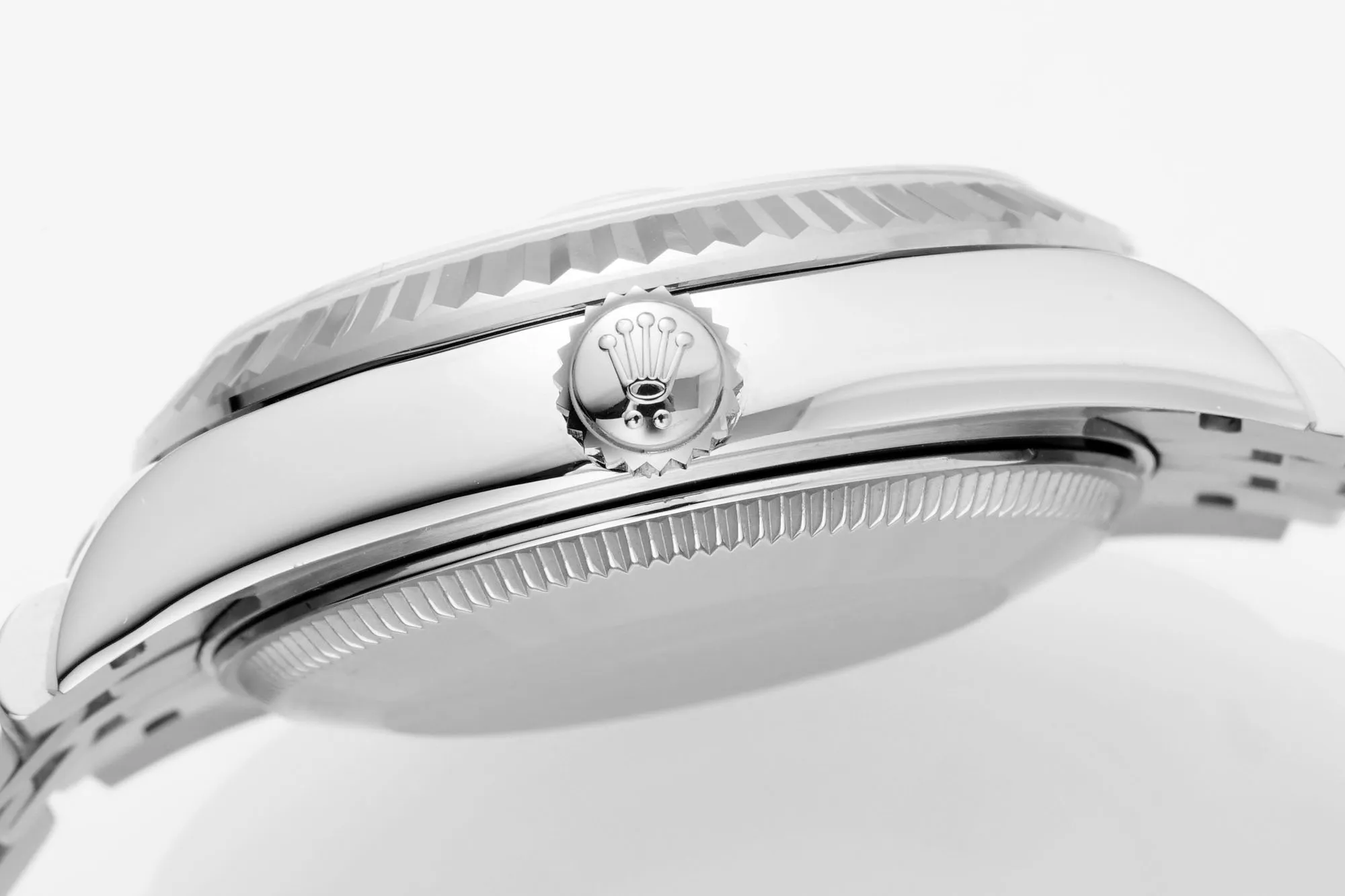 AR Factory Rolex Datejust 31mm Stainless Steel White Dial Diamond Bezel and Markers Jubilee Bracelet Ladies Watch - 图片 5