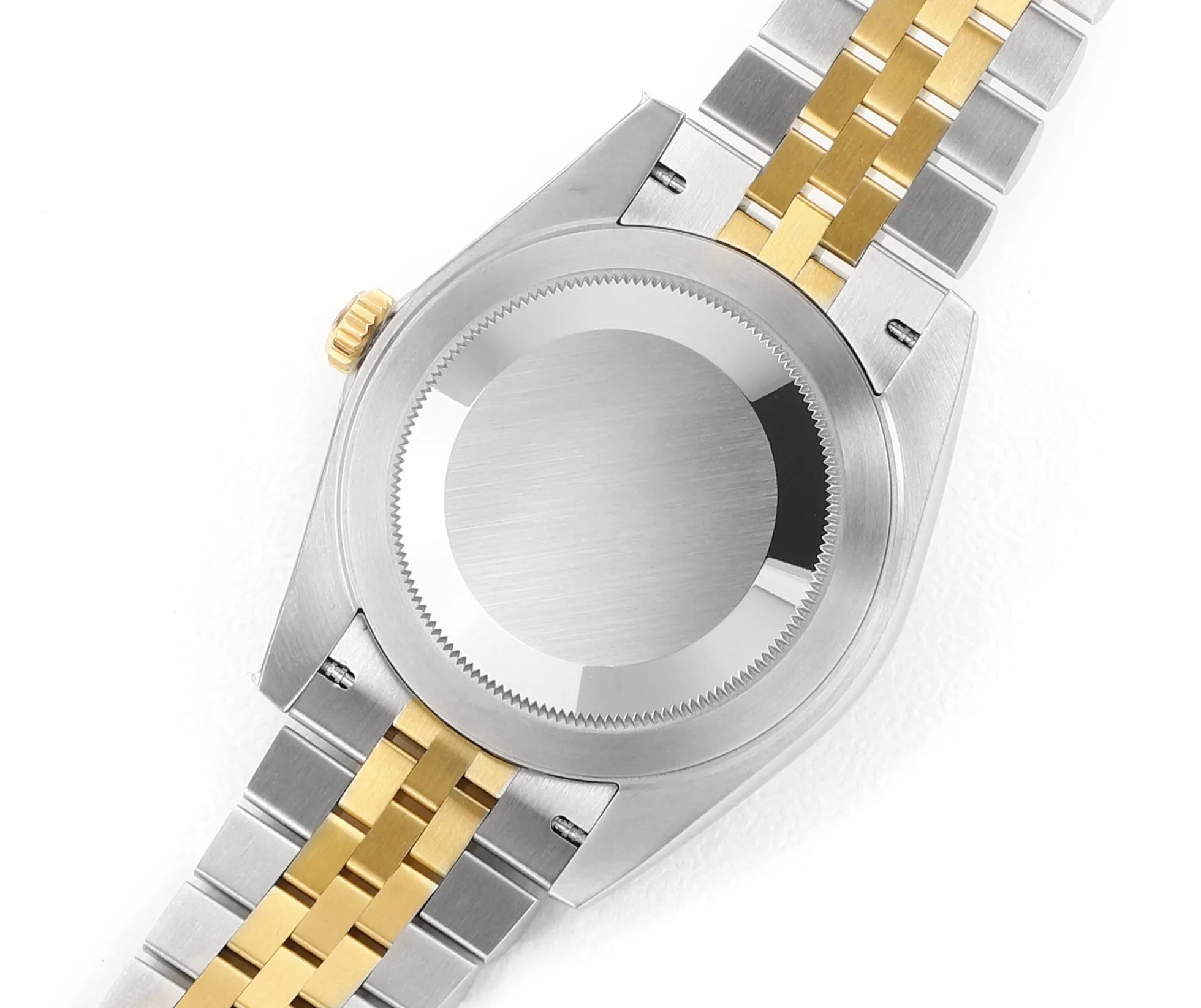 AR Factory Rolex Datejust 41mm Two-Tone Yellow Gold and Stainless Steel Fluted Bezel White Dial Jubilee Bracelet Luxury Watch - 图片 7