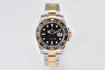 AR Factory Rolex GMT-Master II 116713LN Black Dial Ceramic Bezel Two-Tone Steel and Yellow Gold Oyst