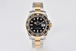 AR Factory Rolex GMT-Master II 116713LN Black Dial Ceramic Bezel Two-Tone Steel and Yellow Gold Oyst