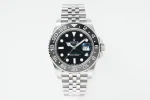 AR Factory Rolex GMT-Master II Batman 126710BLNR Black Dial Black/Blue Ceramic Bezel Jubilee Bracele