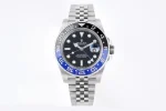 AR Factory Rolex GMT-Master II Batman 126710BLNR Stainless Steel Automatic Watch with Black Dial