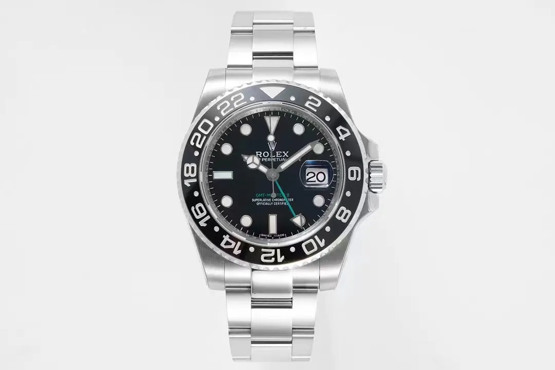 AR Factory Rolex GMT-Master II Batman 40mm Black Dial Black/White Ceramic Bezel Stainless Steel Oyst