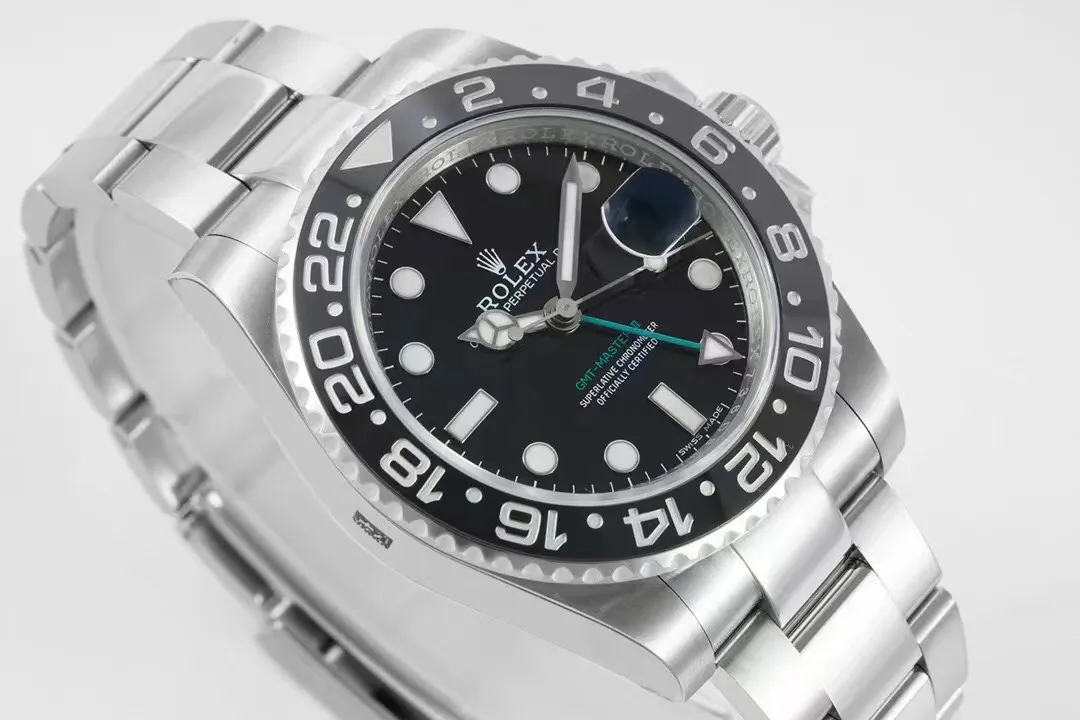 AR Factory Rolex GMT-Master II Batman 40mm Black Dial Black/White Ceramic Bezel Stainless Steel Oyst - 图片 2