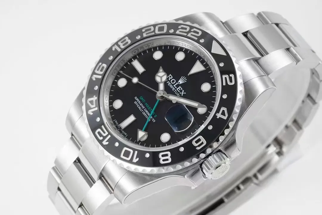 AR Factory Rolex GMT-Master II Batman 40mm Black Dial Black/White Ceramic Bezel Stainless Steel Oyst - 图片 4