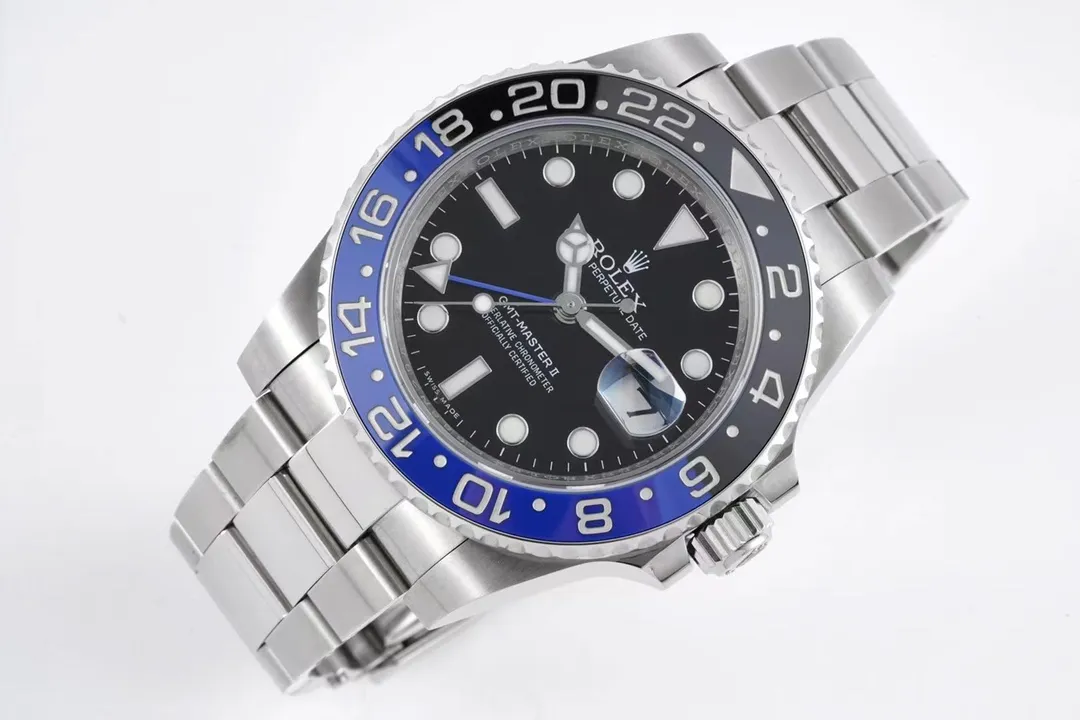 AR Factory Rolex GMT-Master II Batman Blue and Black Ceramic Bezel Automatic Watch 40mm - 图片 2