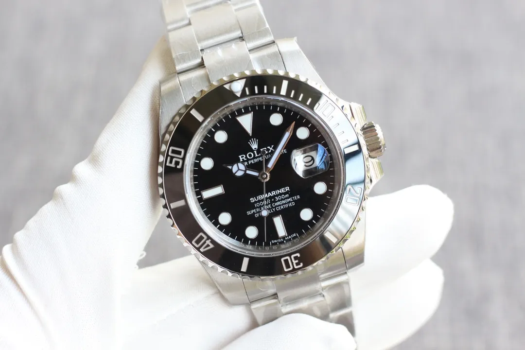AR Factory Rolex Submariner Date 116610LN Black Dial Ceramic Bezel Stainless Steel Oyster Bracelet A - 图片 3