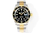 AR Factory Rolex Submariner Date Two-Tone Steel and Yellow Gold Black Watch
