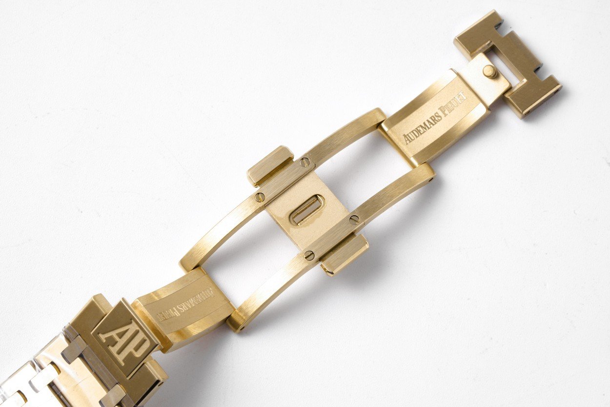 Audemars Piguet Royal Oak JUMBO Yellow Gold Blue dial - 图片 2