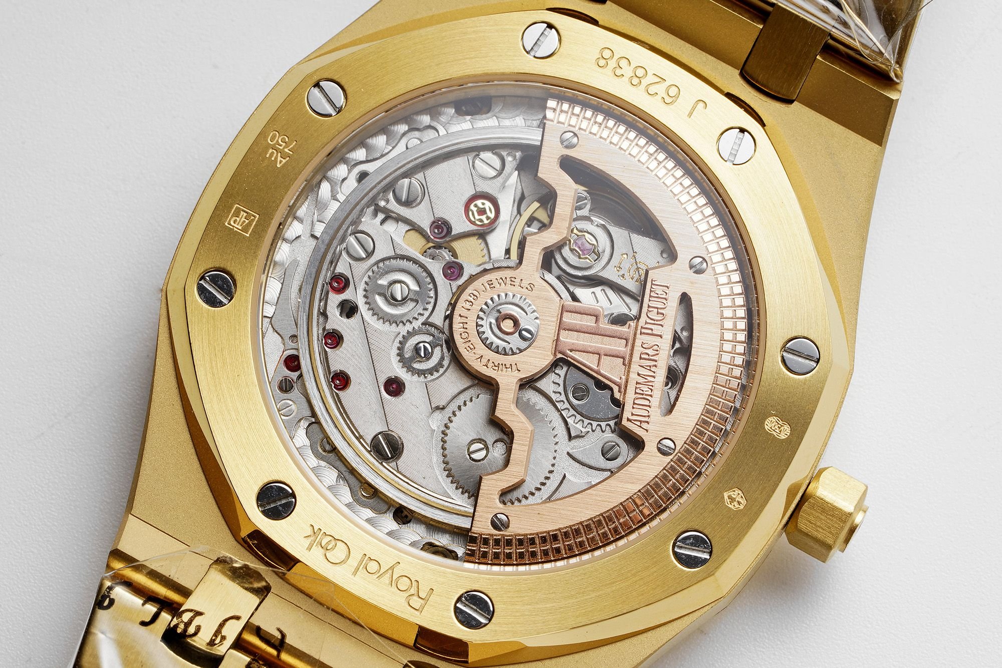 Audemars Piguet Royal Oak JUMBO Yellow Gold Blue dial - 图片 4