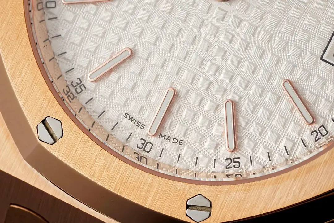 BBR Factory Audemars Piguet Royal Oak 15202 Rose Gold Super Clone Replica Watch - 图片 5