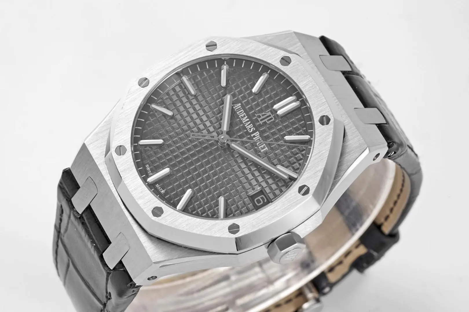 BBR Factory Audemars Piguet Royal Oak 15500 Black Dial Super Clone Watch - 图片 3