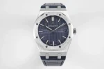 BBR Factory Audemars Piguet Royal Oak 15500 Blue Leather Super Clone Watch