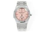 BBR Factory Audemars Piguet Royal Oak 26591IP Pink Dial Steel Super Clone Watch