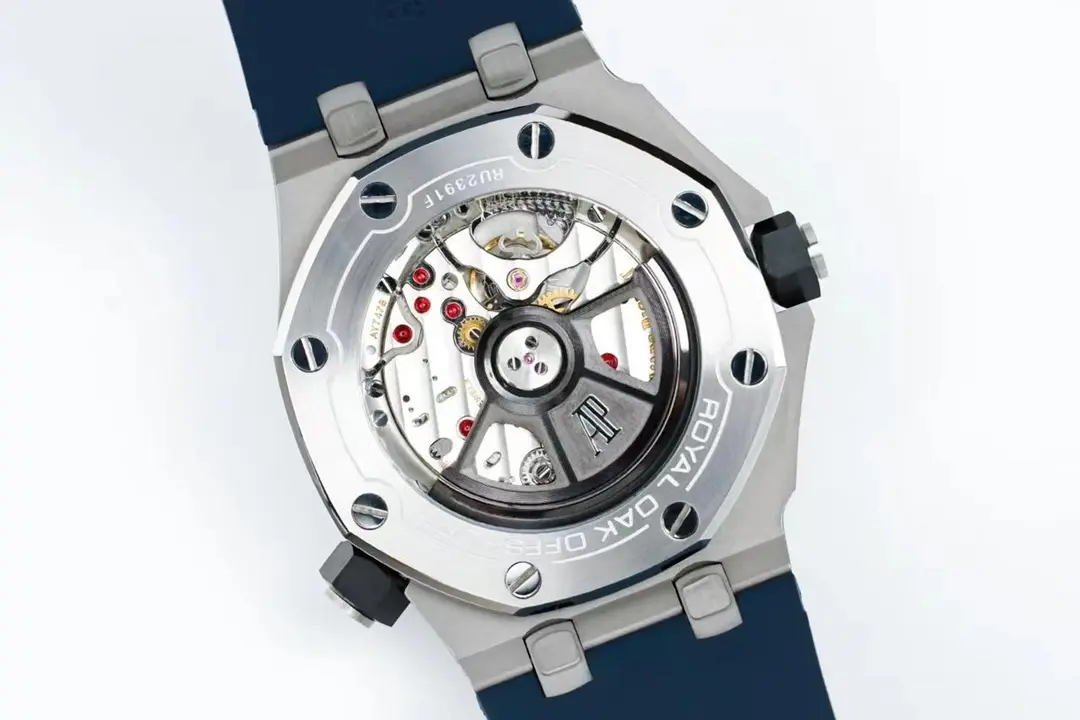 BBR Factory Audemars Piguet Royal Oak Offshore 15720 Blue Rubber Super Clone Replica Watch - 图片 4