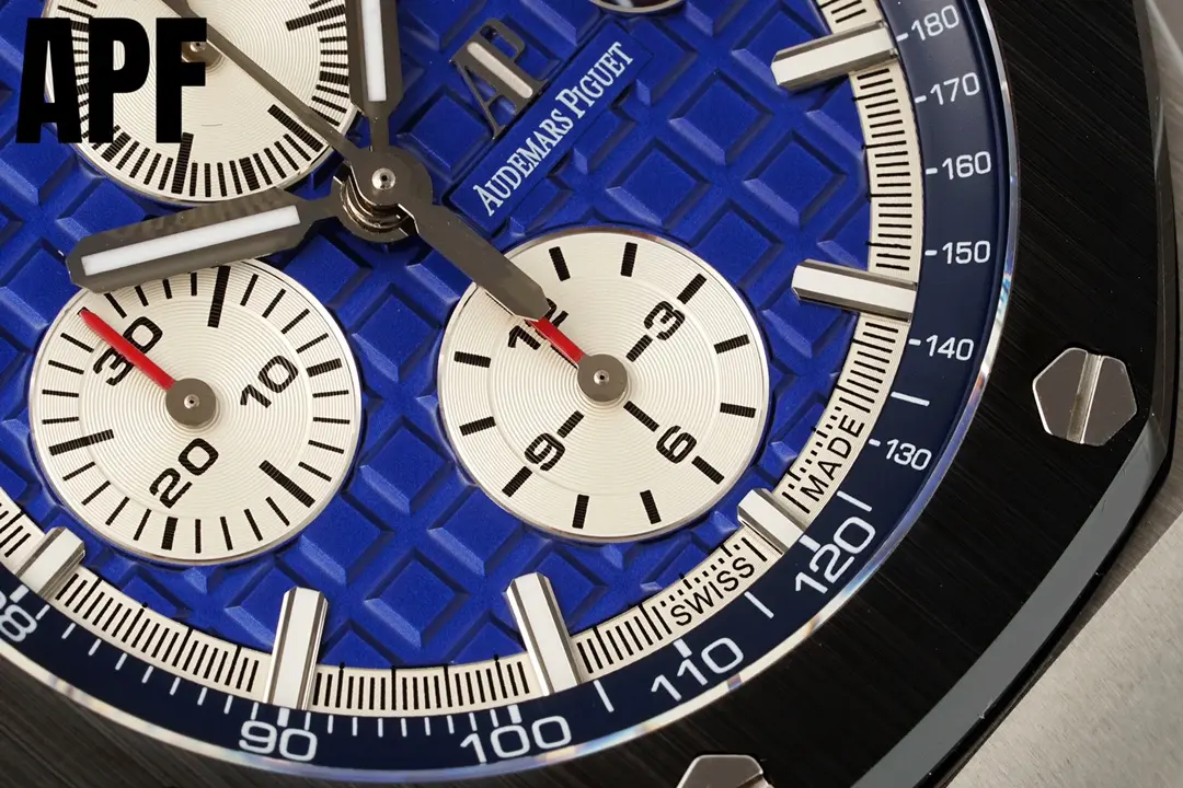 BBR Factory Audemars Piguet Royal Oak Offshore 26470 Blue Chronograph – Premium Super Clone Watch - 图片 5