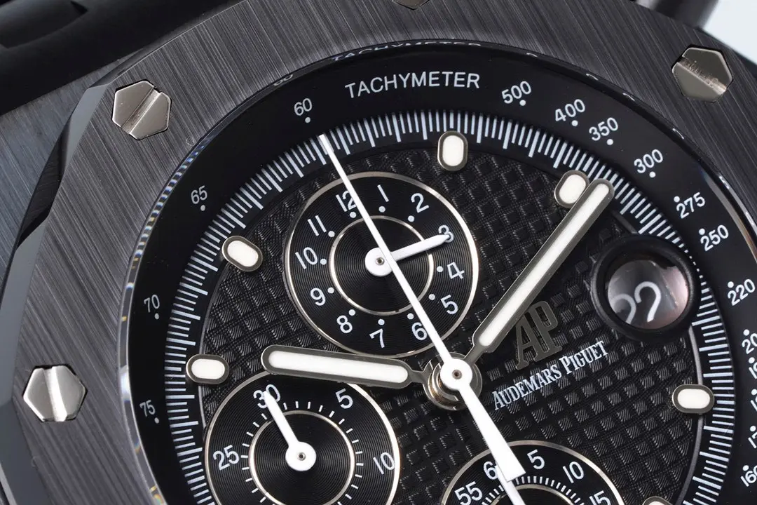 BBR Factory Audemars Piguet Royal Oak Offshore Black Super Clone Watch - 图片 4