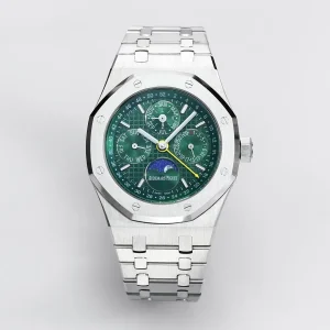 BBR Factory Audemars Piguet Royal Oak Perpetual Calendar Blue Dial Stainless Steel – Premium Super Clone Watch