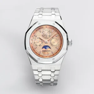 BBR Factory Audemars Piguet Royal Oak Perpetual Calendar Steel Blue Dial – Premium Super Clone Watch