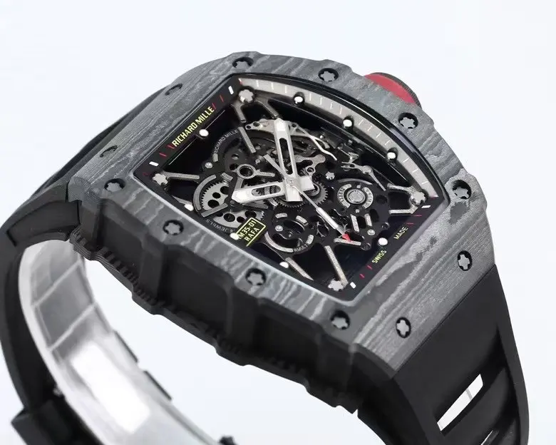 BBR Factory Richard Mille RM 35-01 Rafael Nadal Black Super Clone Luxury Watch - 图片 2