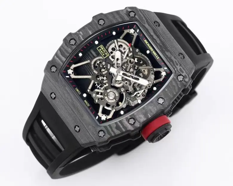 BBR Factory Richard Mille RM 35-01 Rafael Nadal Black Super Clone Luxury Watch - 图片 8