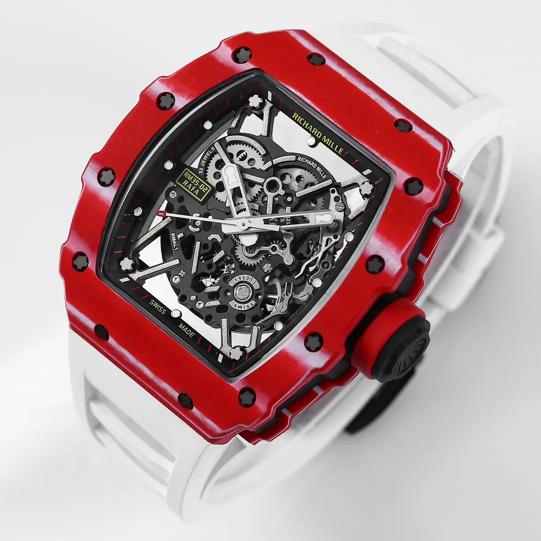 BBR Factory Richard Mille RM 35-02 Red Rafael Nadal Super Clone Luxury Watch - 图片 2