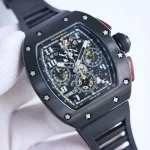 BBR Factory Richard Mille RM011-FM Black Chronograph Super Clone Watch – Premium Replica Richard Mille