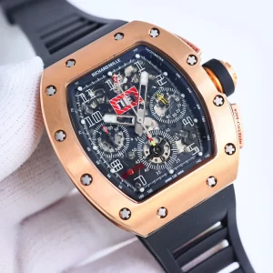 BBR Factory Richard Mille RM011-FM Rose Gold Chronograph – Premium Super Clone Watch