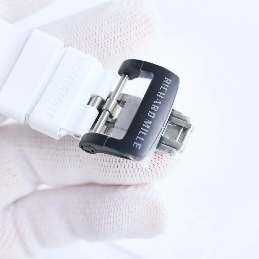 BBR Factory Richard Mille RM011-FM White Strap Super Clone Watch – Premium Replica Richard Mille - 图片 8