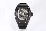 BBR Factory Richard Mille RM055 Black Rubber Super Clone Watch – Premium Replica Richard Mille