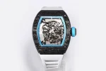 BBR Factory Richard Mille RM055 NTPT Carbon White Rubber – Premium Super Clone Watch