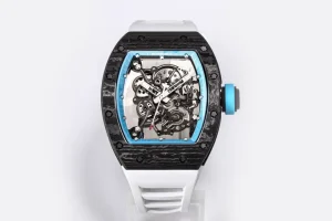 BBR Factory Richard Mille RM055 NTPT Carbon White Rubber – Premium Super Clone Watch
