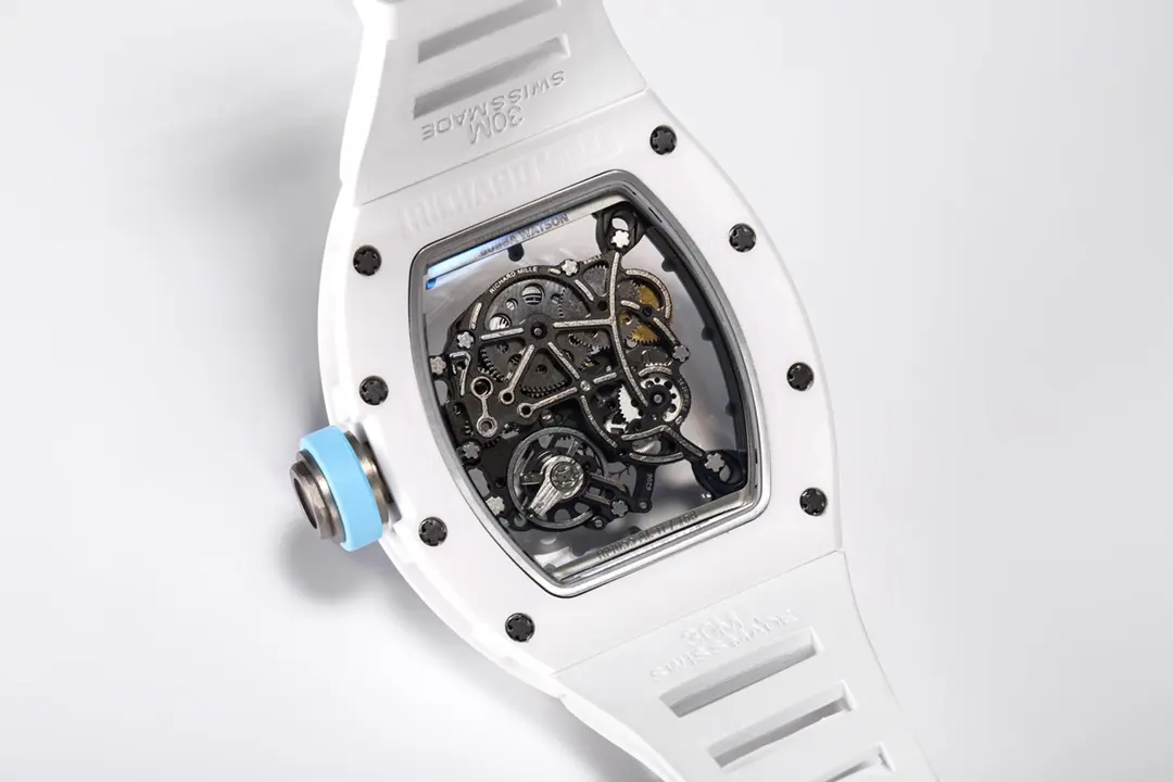 BBR Factory Richard Mille RM055 White Ceramic Super Clone Watch – Premium Replica Richard Mille - 图片 8