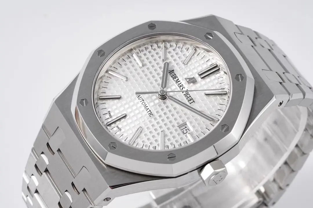 BF Factory Audemars Piguet Royal Oak 15400 Silver Automatic Super Clone Watch - 图片 4