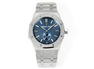 BF Factory Audemars Piguet Royal Oak 26591IP Blue Dial Steel Super Clone Replica Watch